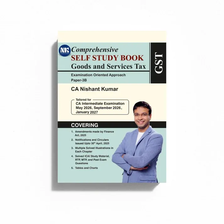CA Inter Paper - 3B Goods and Service Tax Scanner