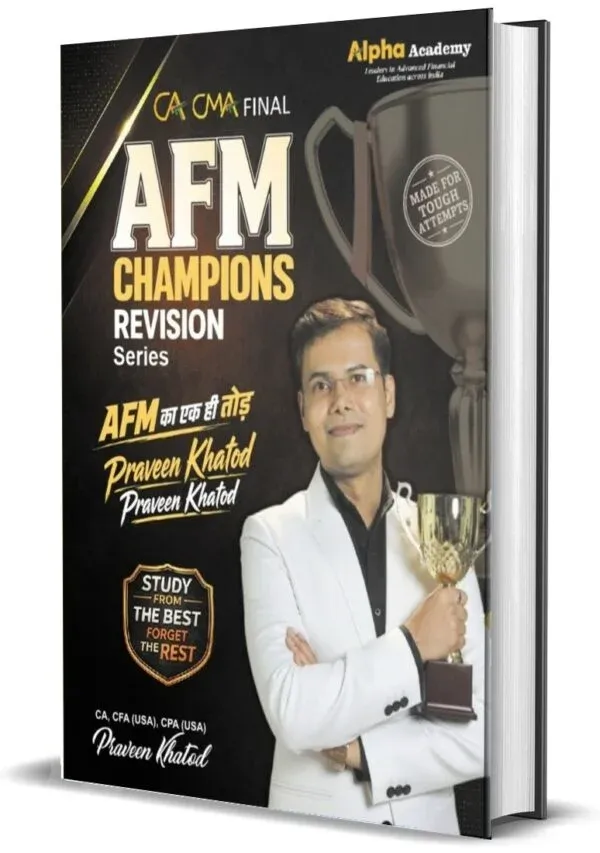 AFM Champions Revision Booklet book cover