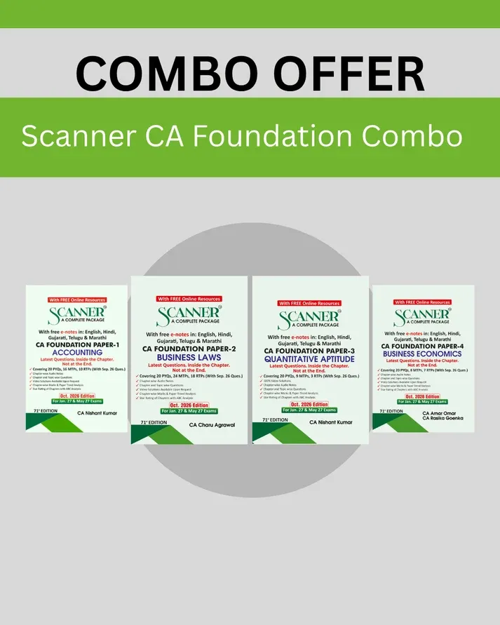CA Foundation Combo Scanner