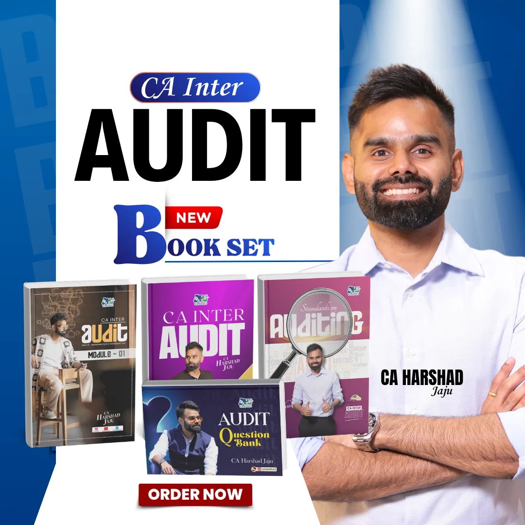 CA Inter Audit Complete Book Set book cover