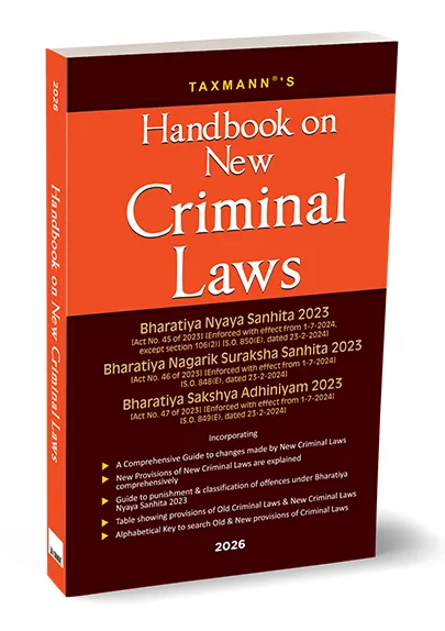 Handbook on New Criminal Laws