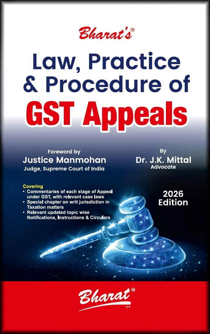 Law, Practice & Procedure of GST Appeals book cover