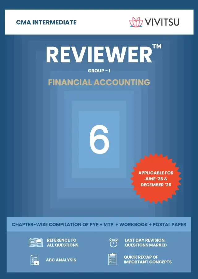 CMA Intermediate Reviewer - Financial Accounting