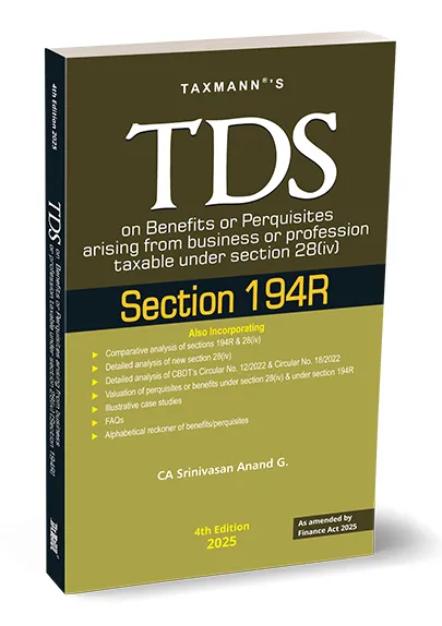 TDS on Benefits or Perquisites under Section 194R