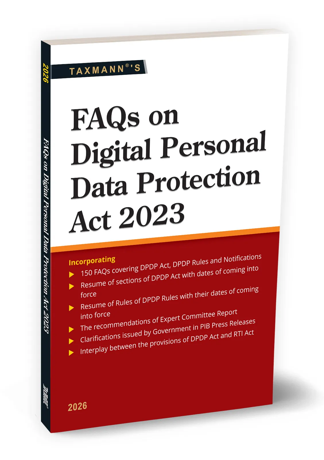 FAQs on Digital Personal Data Protection Act 2023 book cover