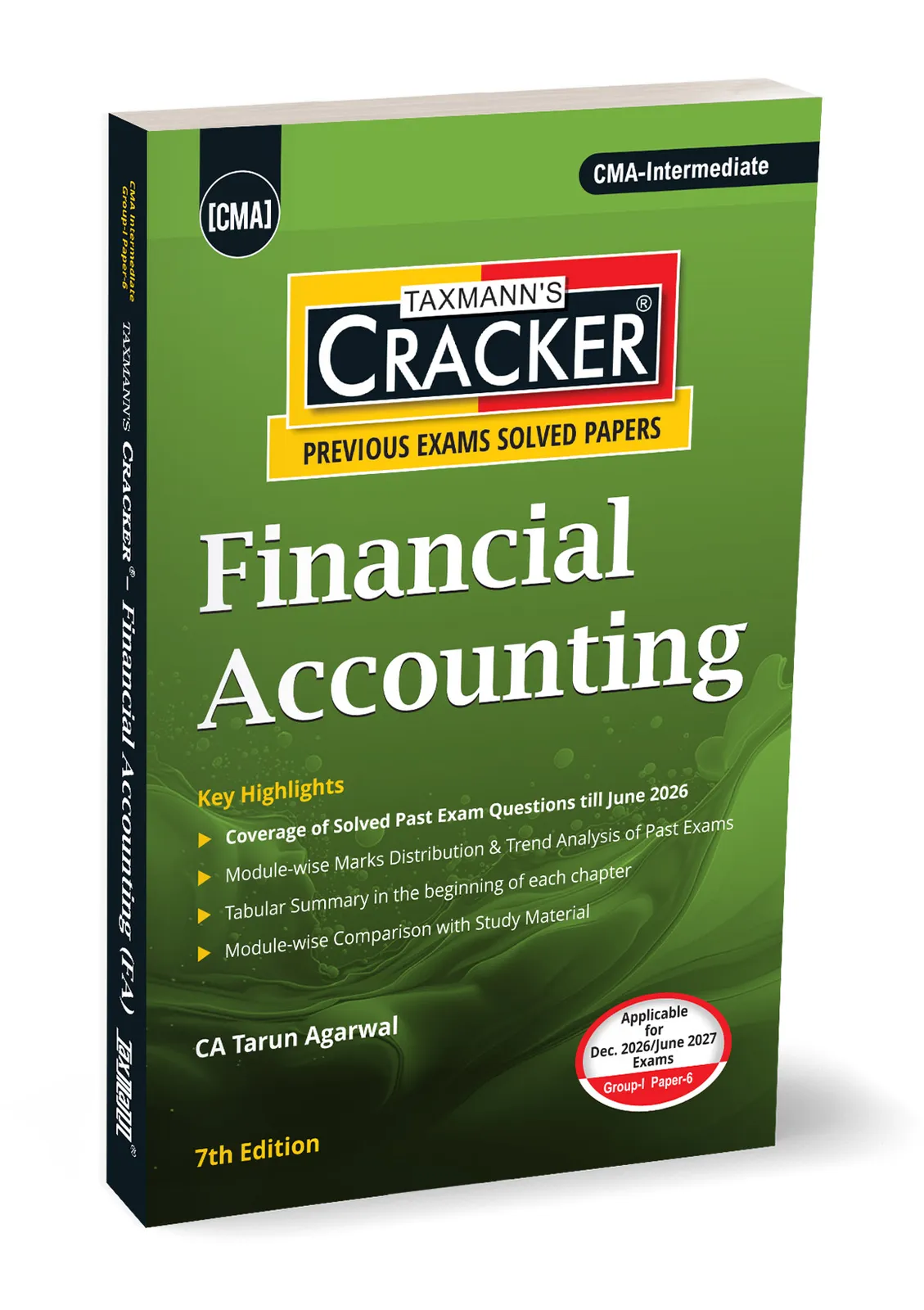 Financial Accounting (FA) | CRACKER book cover