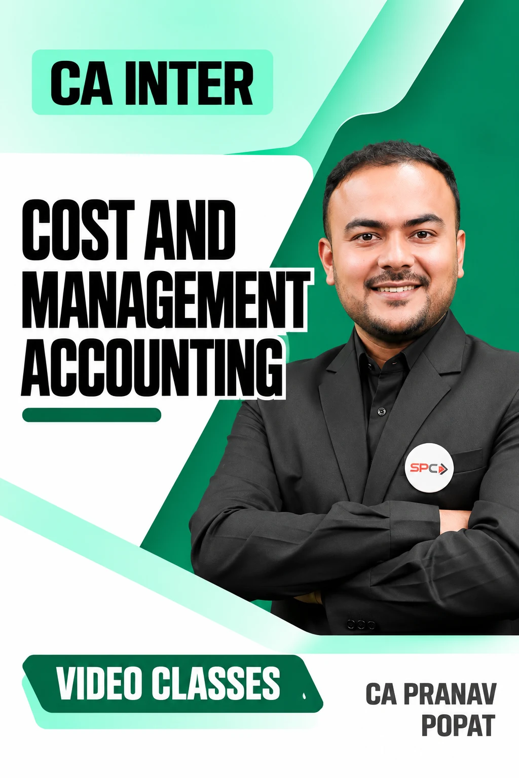 CA Inter Cost and Management Accounting Video Classes by CA Pranav Popat video class cover