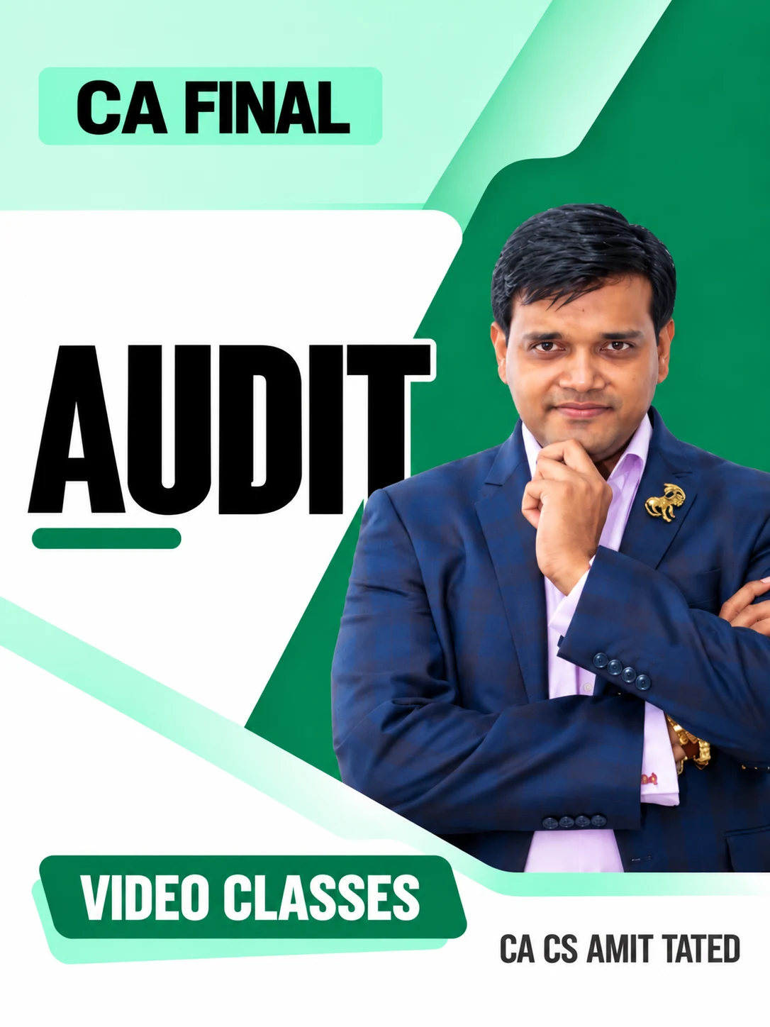 CA Final Audit Video Classes by CA CS Amit Tated video classes