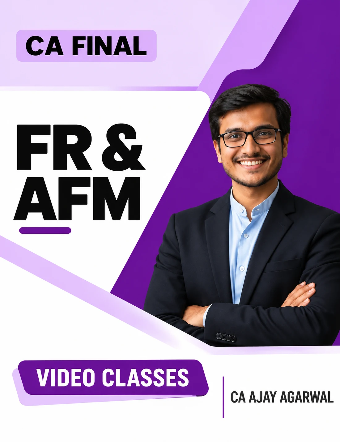 CA Final FR + AFM Combo Video Classes by CA Ajay Agarwal video class cover